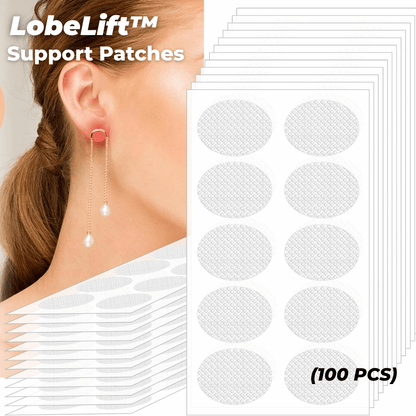 LobeLift™  Invisible Earrings Support Patches for Girls & Women (100 PCS)