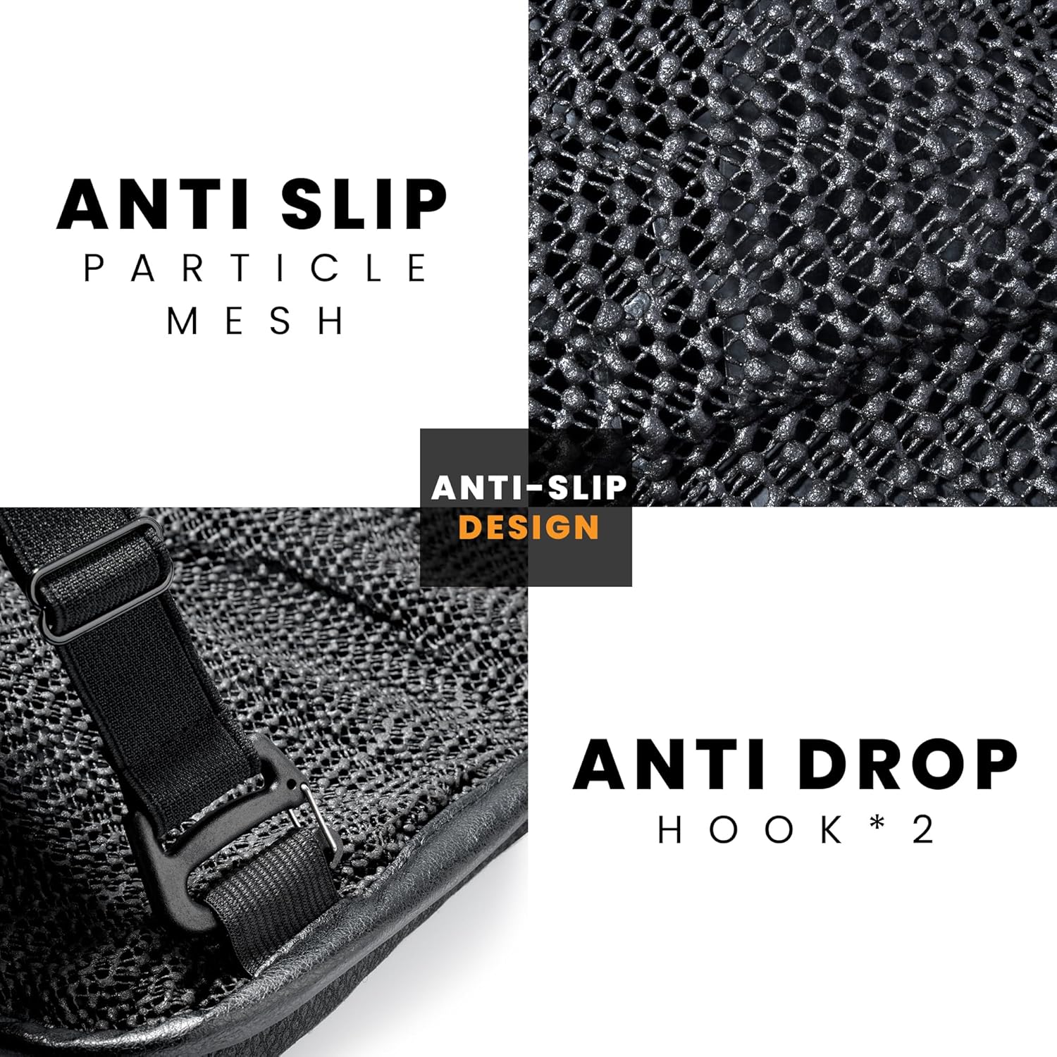 Shock Absorbing Motorcycle Seat Cushion