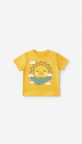Baby Cotton Romper, Snap Closure