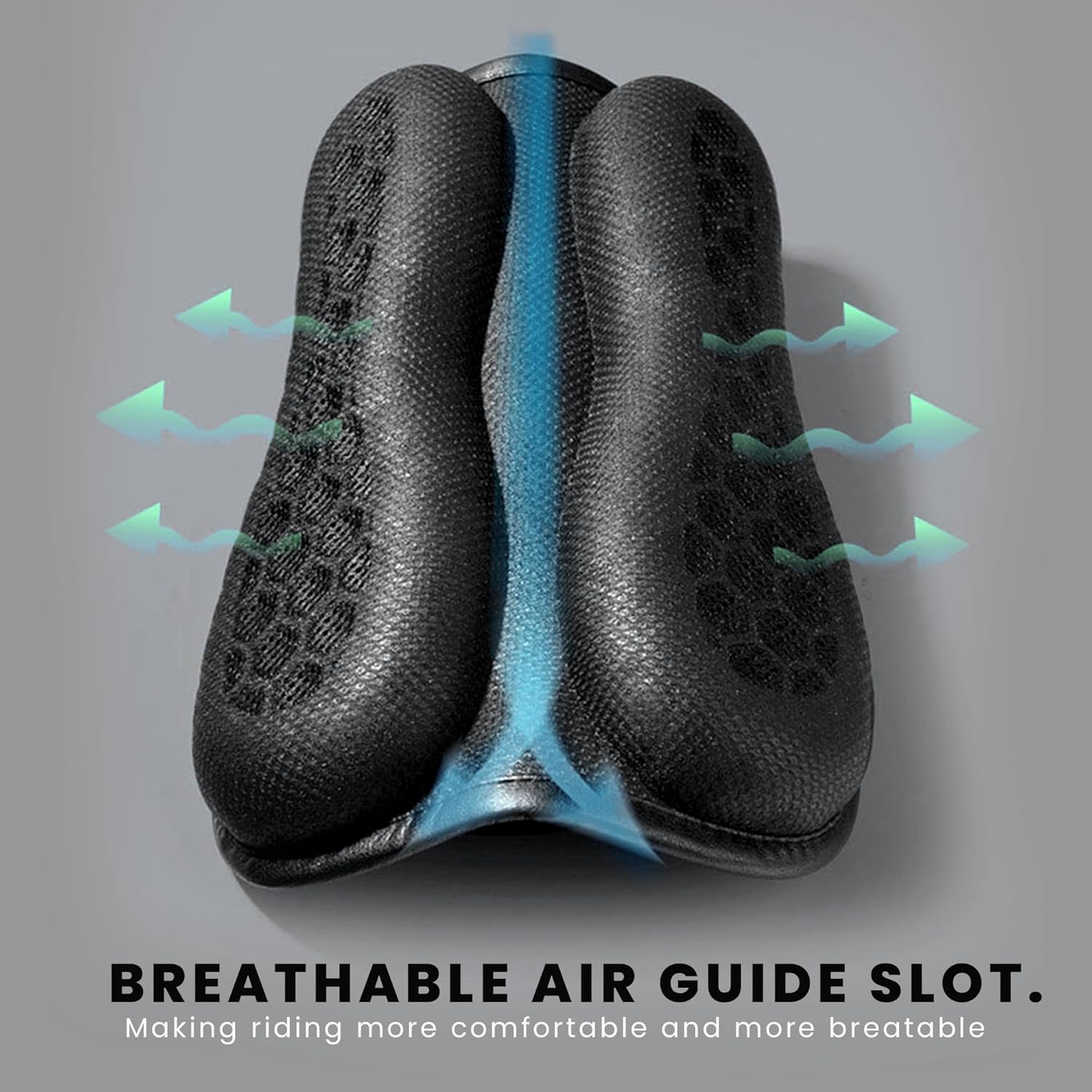 Shock Absorbing Motorcycle Seat Cushion
