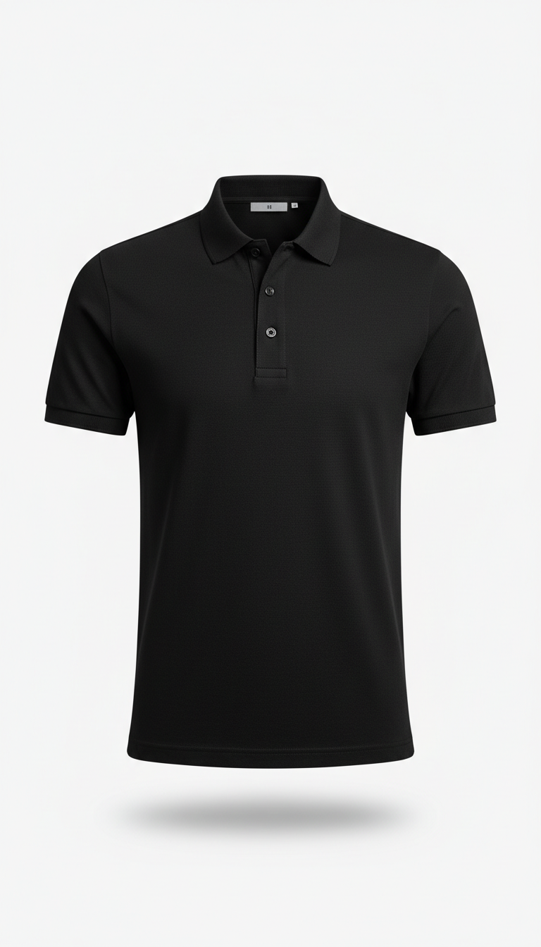 Men's Cotton Blend Polo Shirt