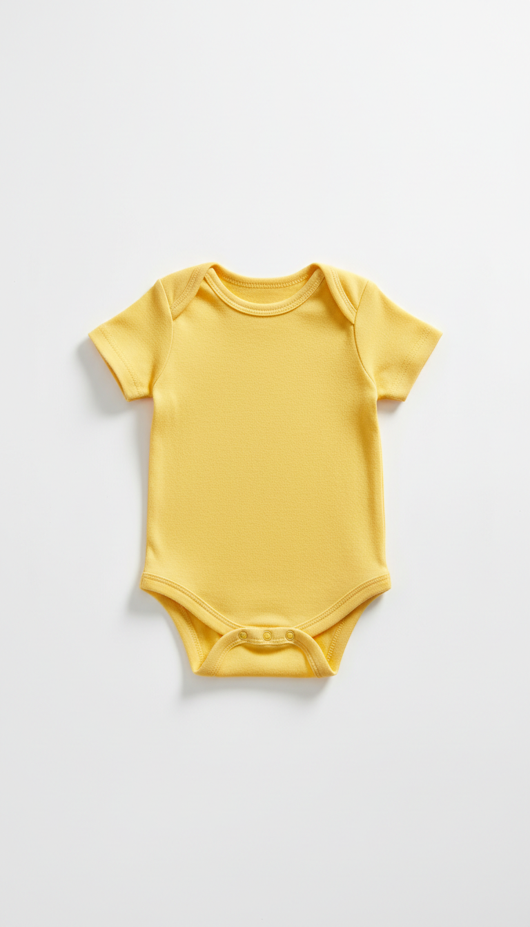 Baby Bodysuit With Snap Closure