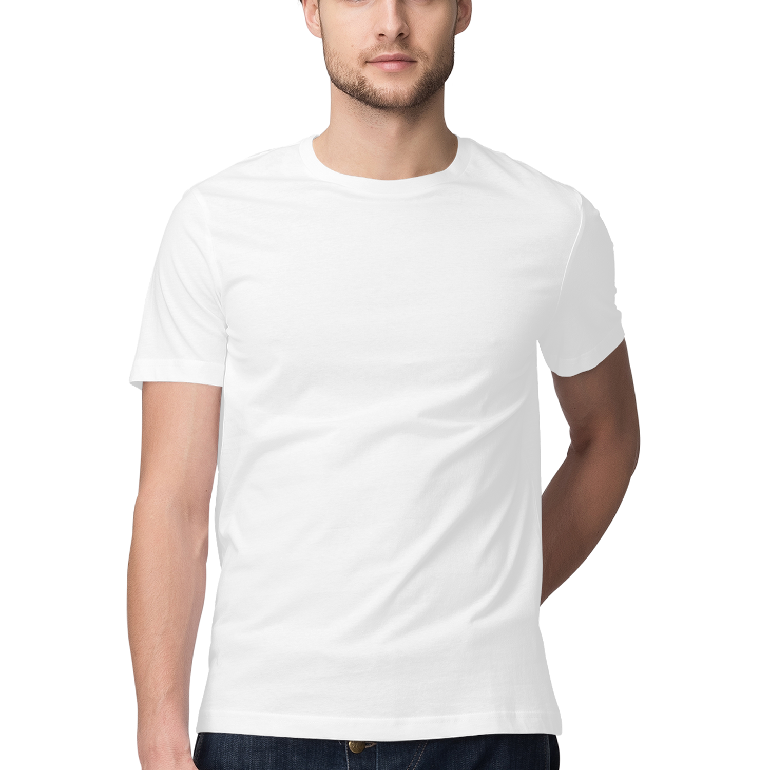 Half Sleeve Round Neck T-Shirt